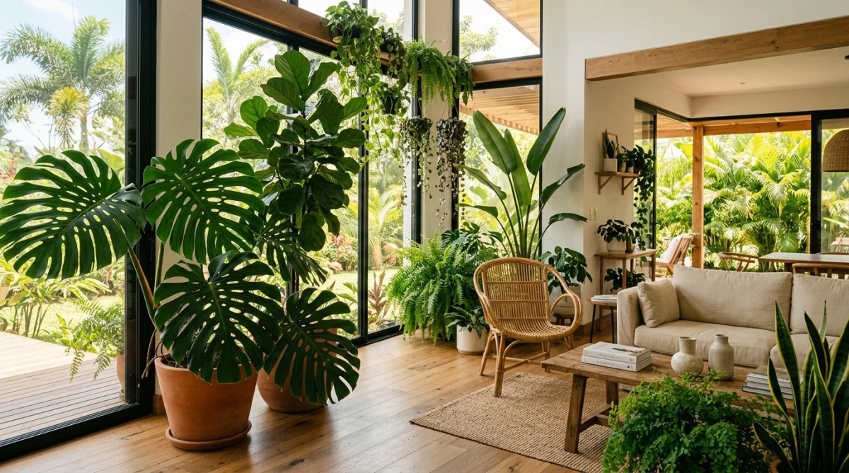 Guía definitiva para cuidar plantas de interior en climas tropicales (Panamá)