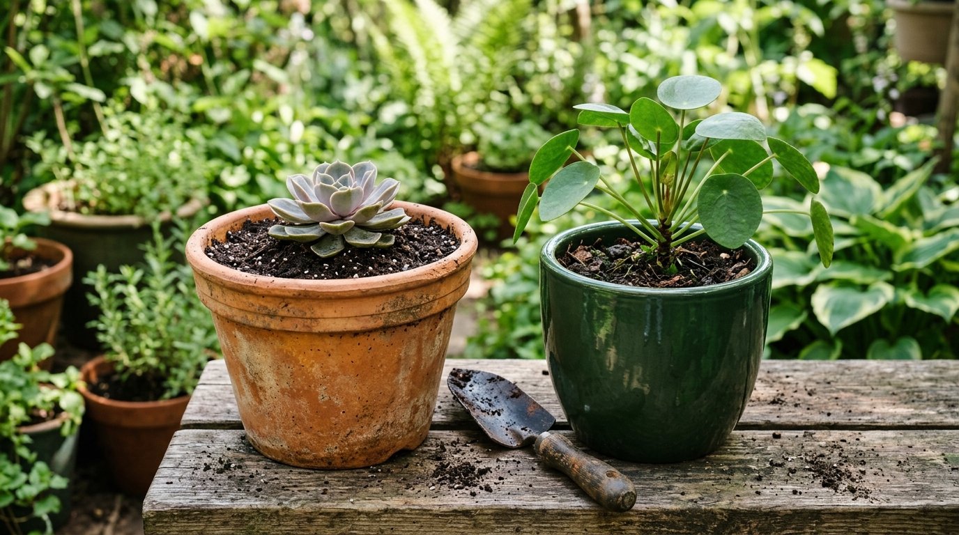 Guía para elegir la maceta perfecta: Materiales, tamaños y el secreto del buen drenaje