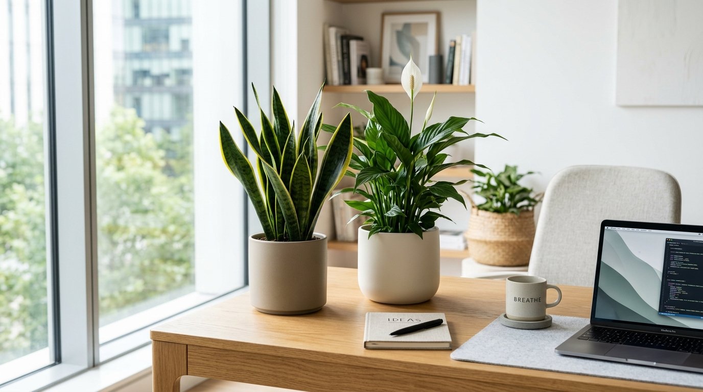 Las 5 mejores plantas purificadoras de aire para tu apartamento u oficina