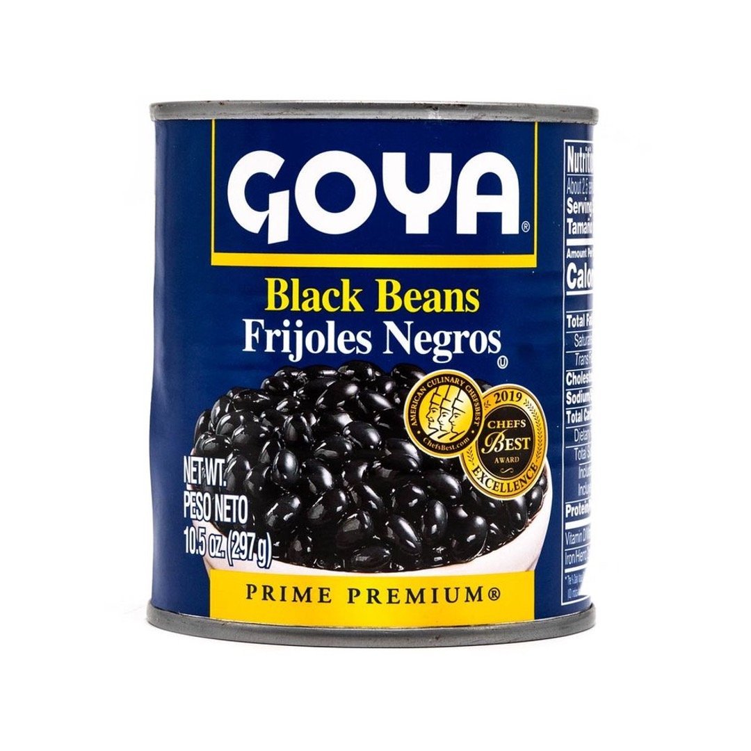 GOYA FRIJOLES NEGROS LATA-10.5 oz