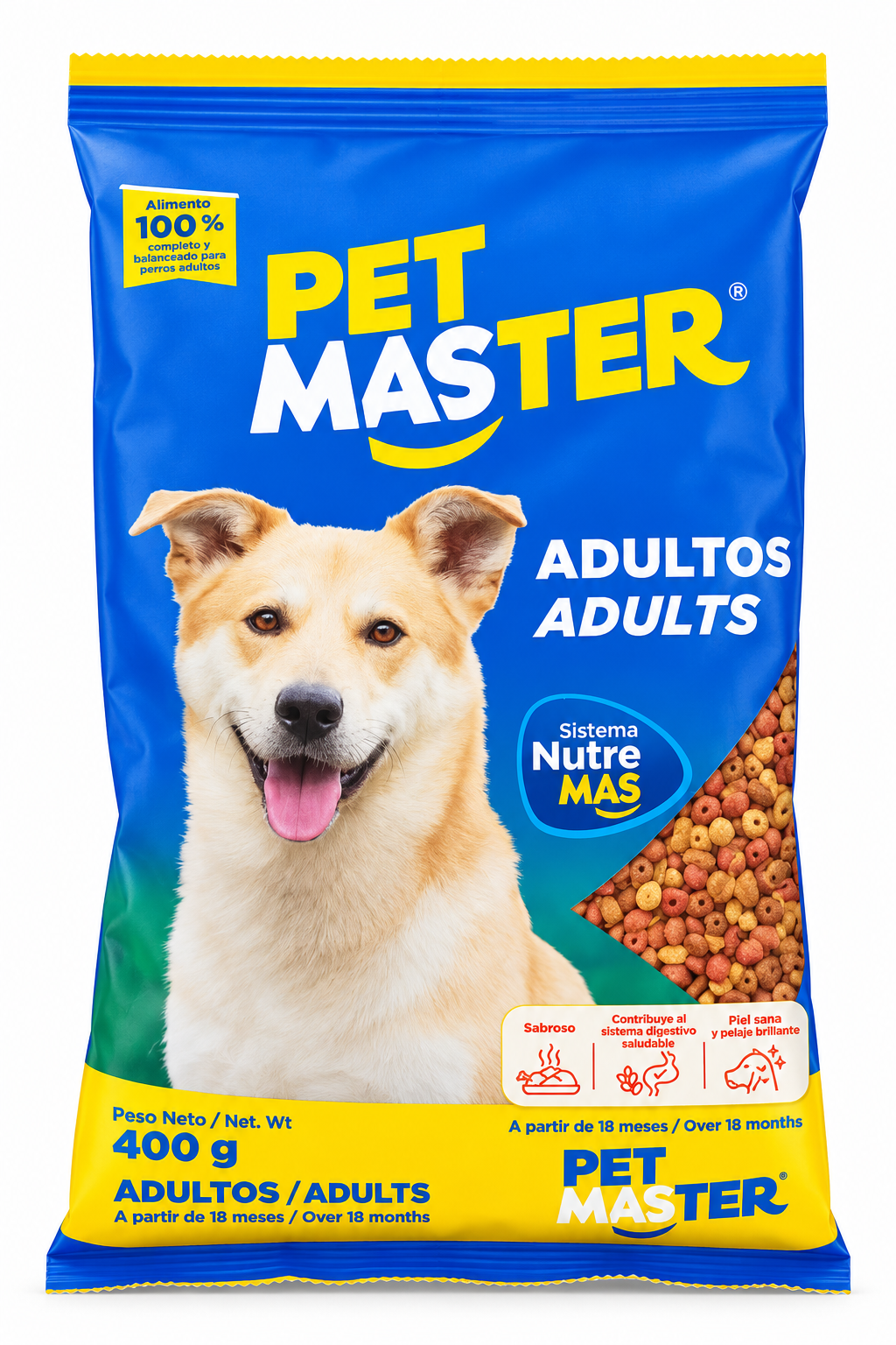 PET MASTER ADULTOS 400GR