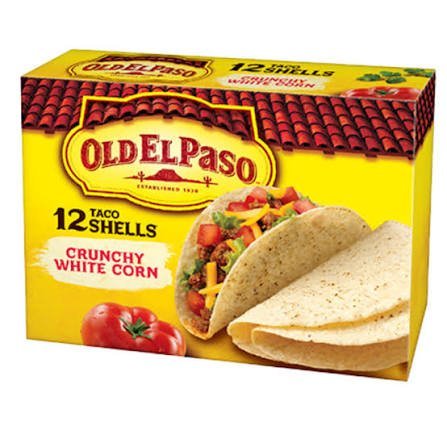 OLD EL PASO TACO SHELL WHITE CORN 4.6 oz