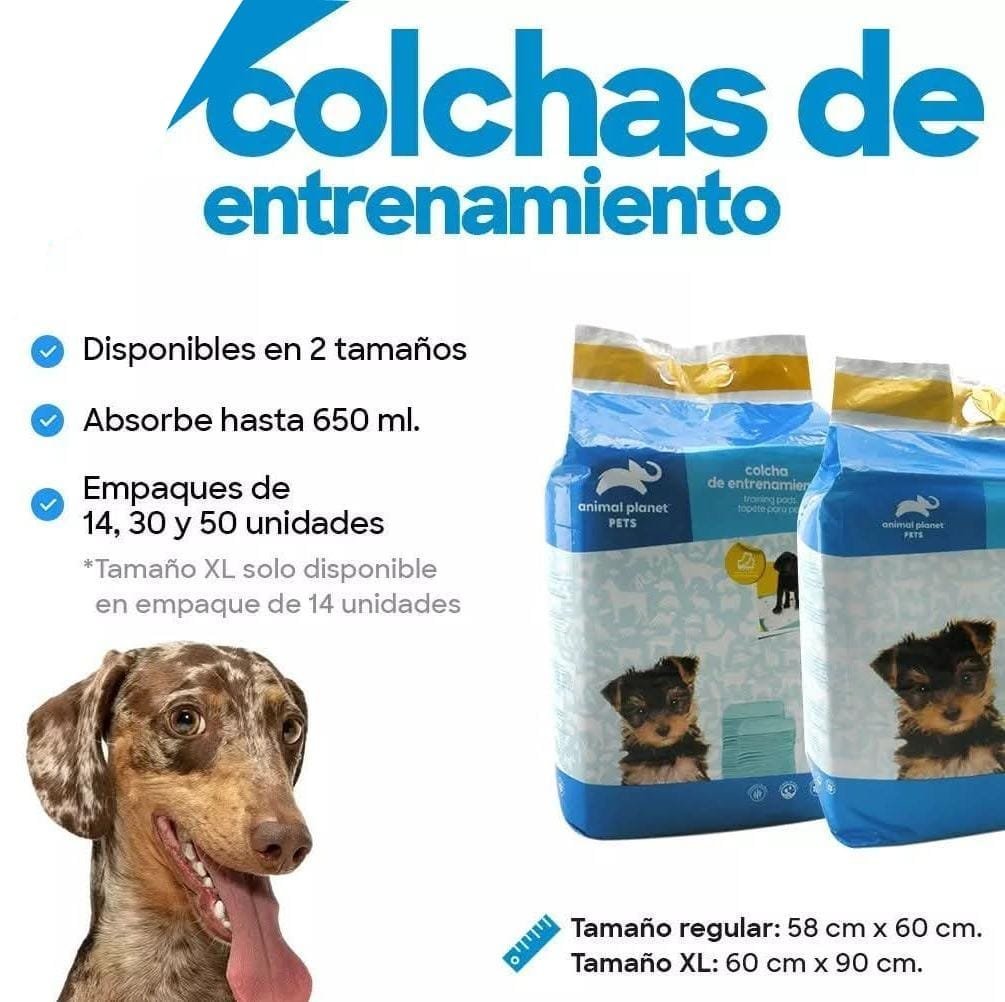 PAD DE ENTRENAMIENTO 60X58CM ALGODON