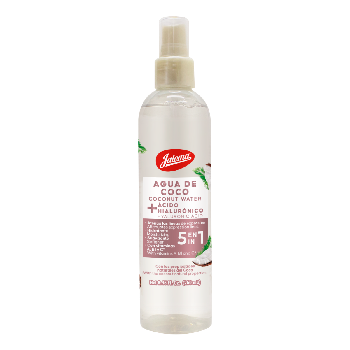 AGUA COCO ACIDO HIALURON 250ML