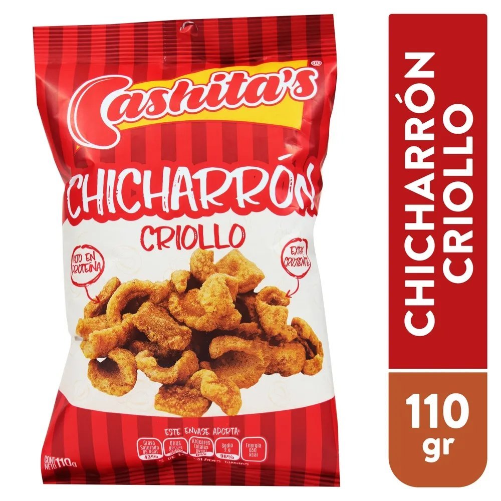 CHICHARRON CRIOLLO CASHITAS 110gr