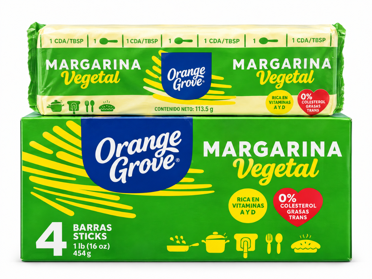 ORANGE GROVE MARGARINA VEGETAL 4 OZ