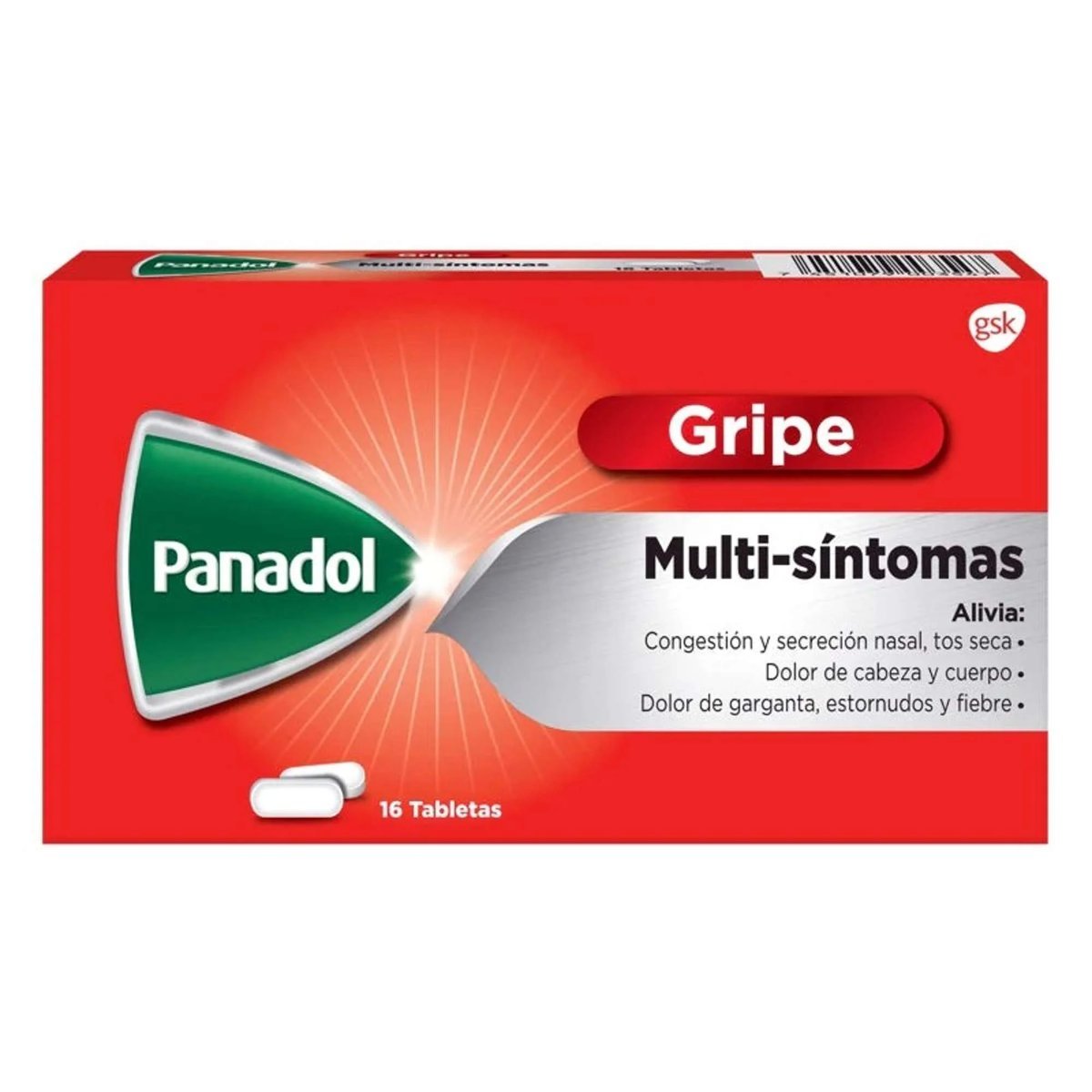 PANADOL MULTI-SINTOMAS 16 UNIDADES