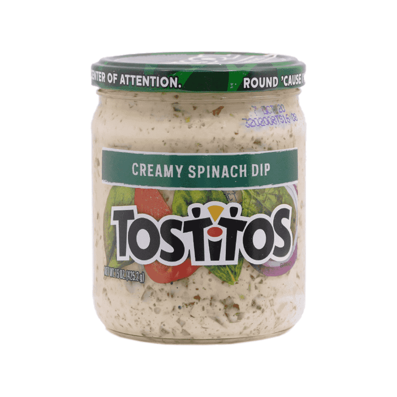 TOSTITOS CREAMY SPINACH DIP 15 OZ