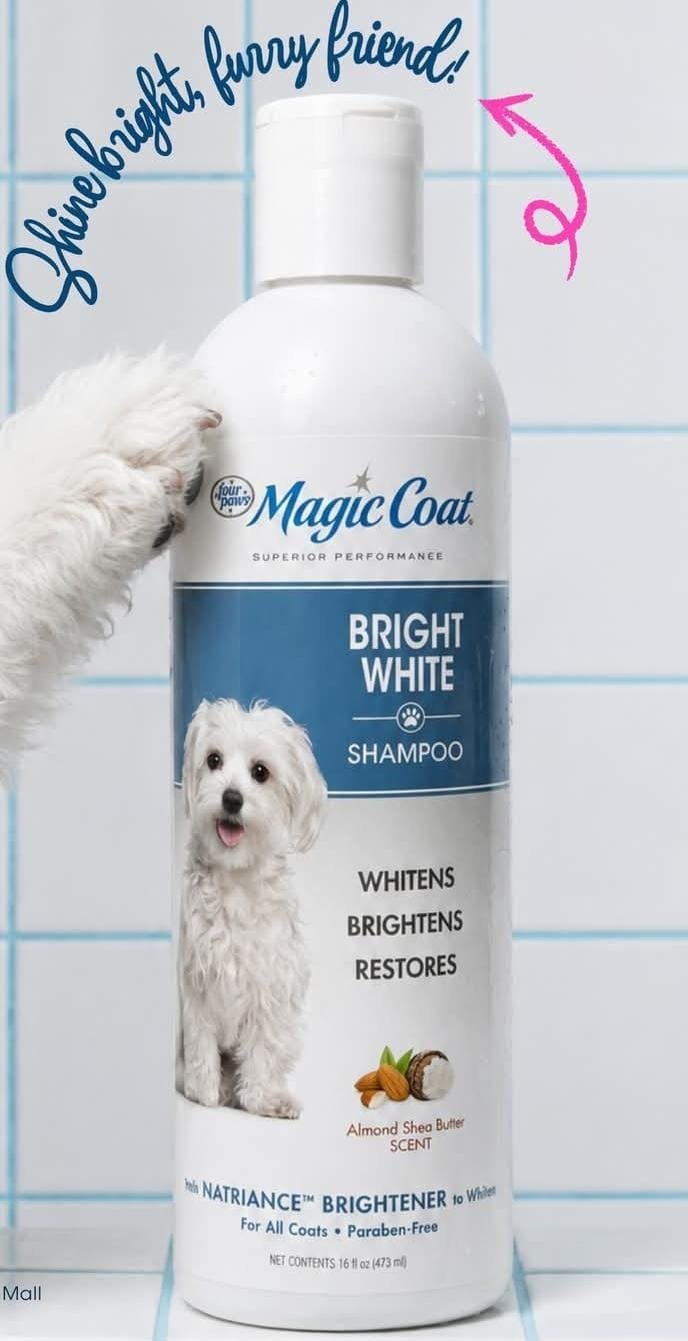 SHAMPOO MAGIC COAT BRIGTH WHITE 16 oz