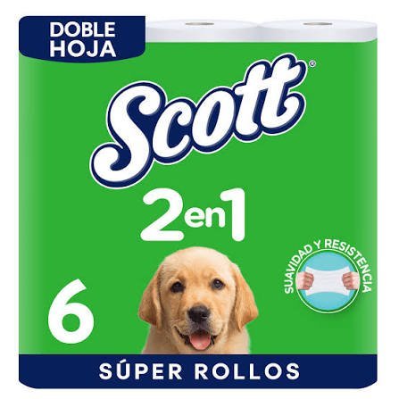 SCOTT DOBLE HIGIENE 2P REG 8X6X245 G /