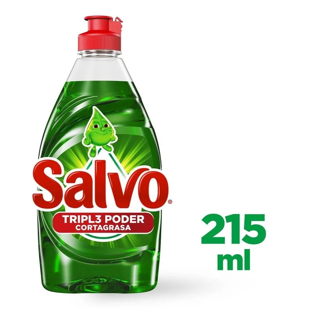 SALVO LIQ LIMON 215ML