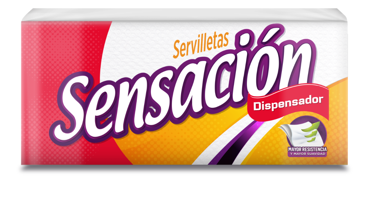 SERVILLETA SENSACION DOB 1P 24X70