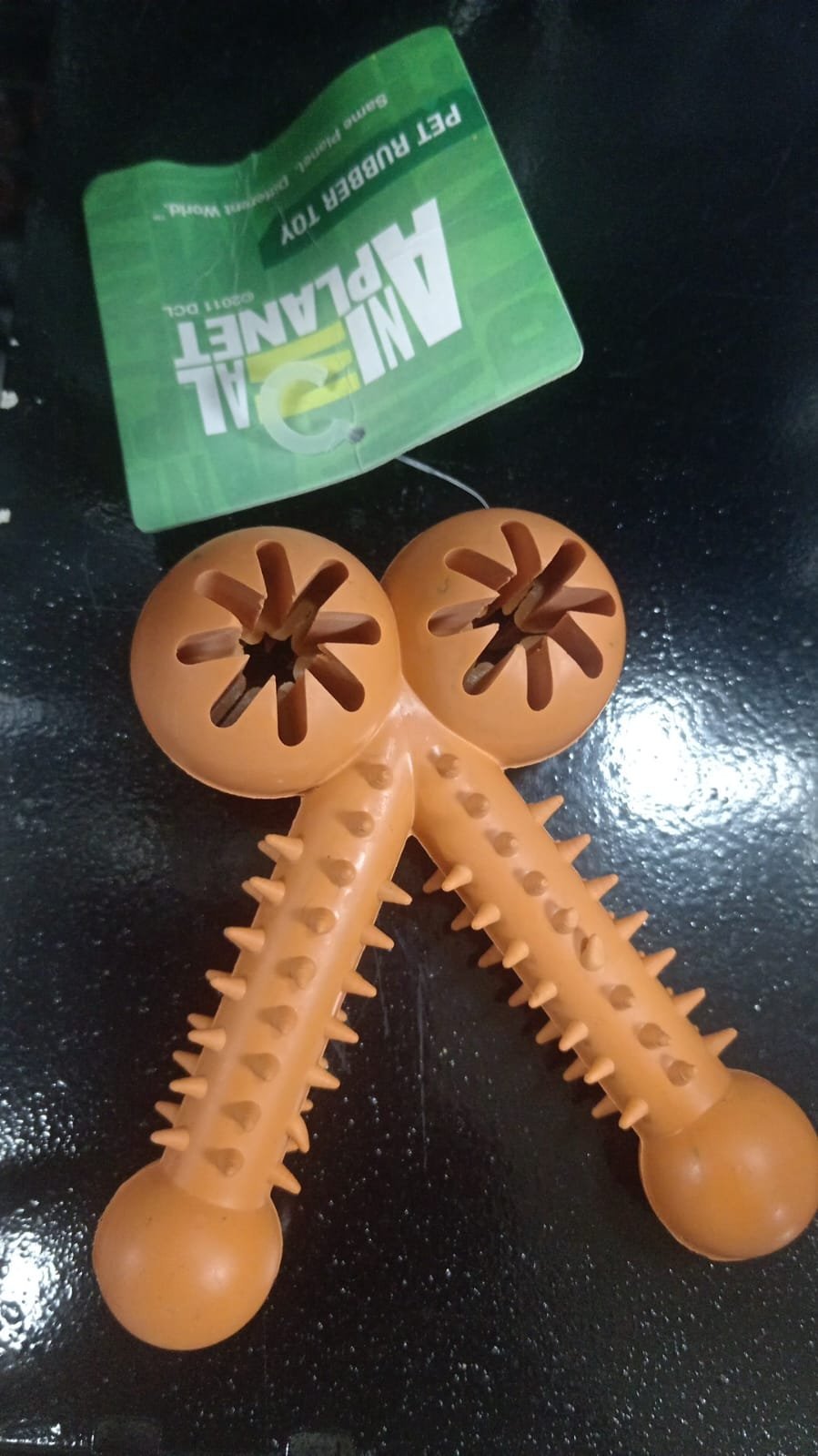 JUGUETE P/MASCOTA 11.5CM PLASTICO
