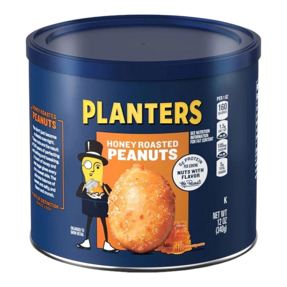 PLANTERS HONEY ROASTED PEANUTS-12 oz