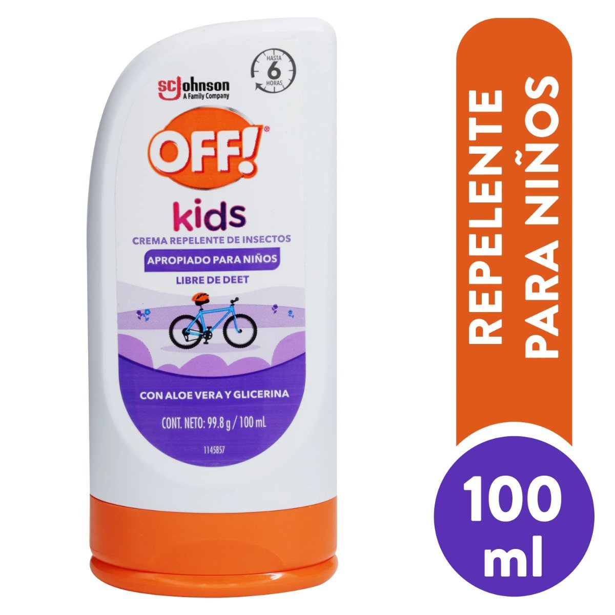 REPELENTE OFF KIDS CREMA 100M