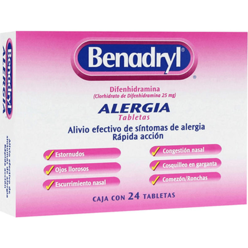 BENADRYL ALERGIA