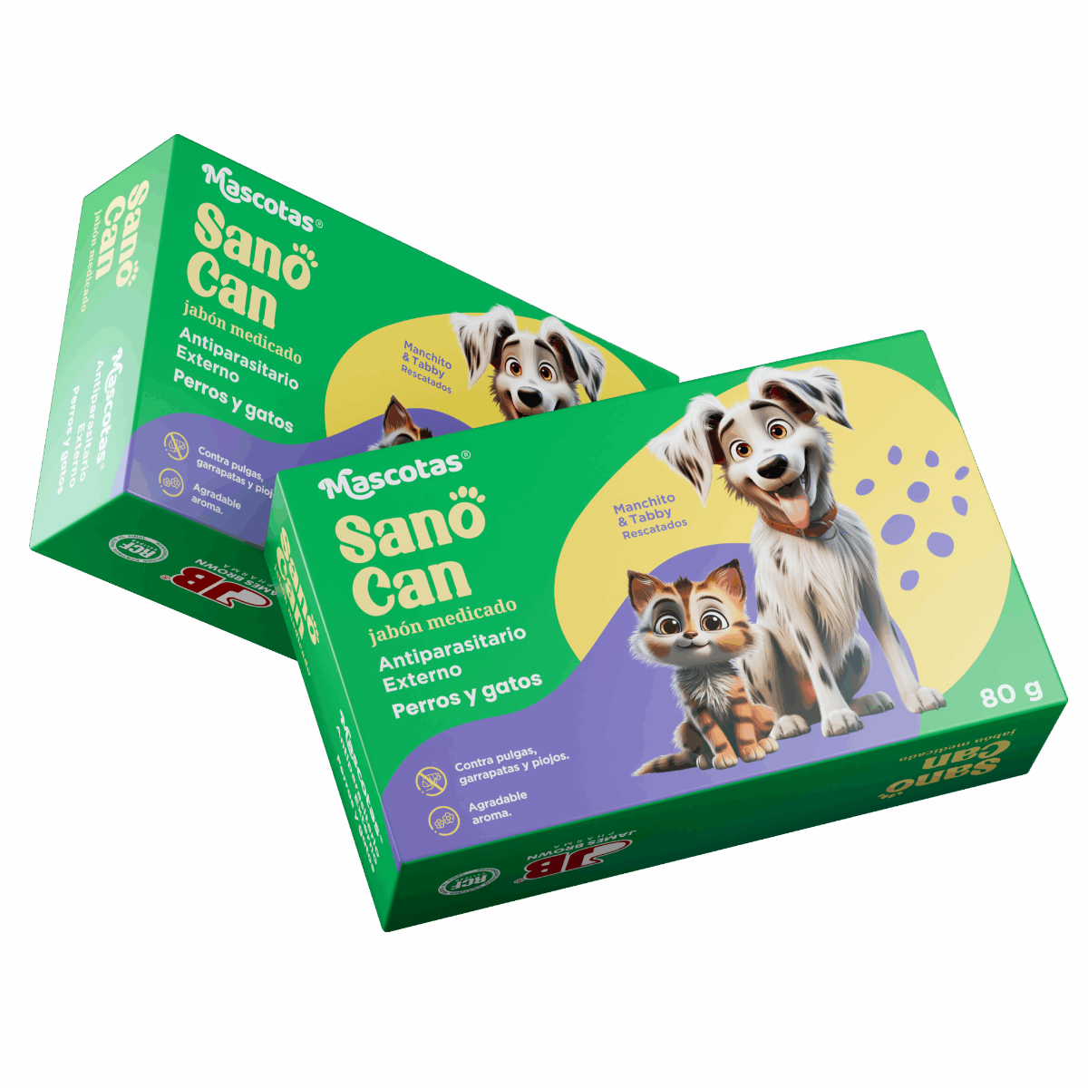 JABON MEDICADO SANO CAN 80G