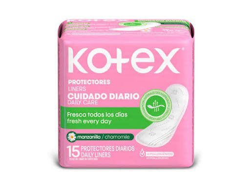 KOTEX PROTECTOR DIARIO MANZANILLA
