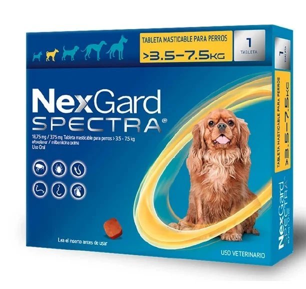 NEXGARD SPECTRA s 3.6 -7.5 kg