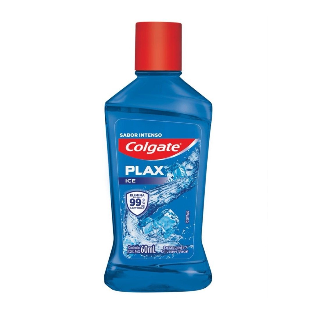 COLGATE ENJUAGUE PLAX ICE 60 ML