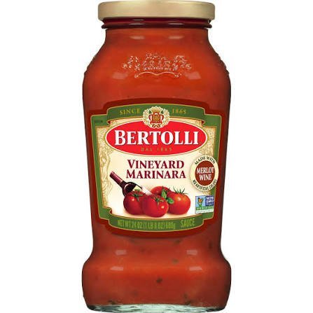SALSA BERTOLLI VINEYARD MARINADA