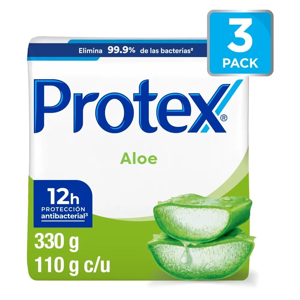 PROTEX ALOE 3-PACK 330 GR