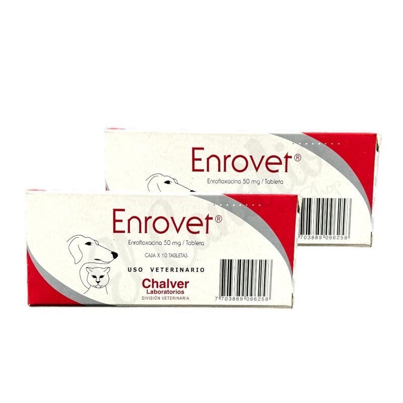 ENROVET 50MG TAB ENROFLOXACINA