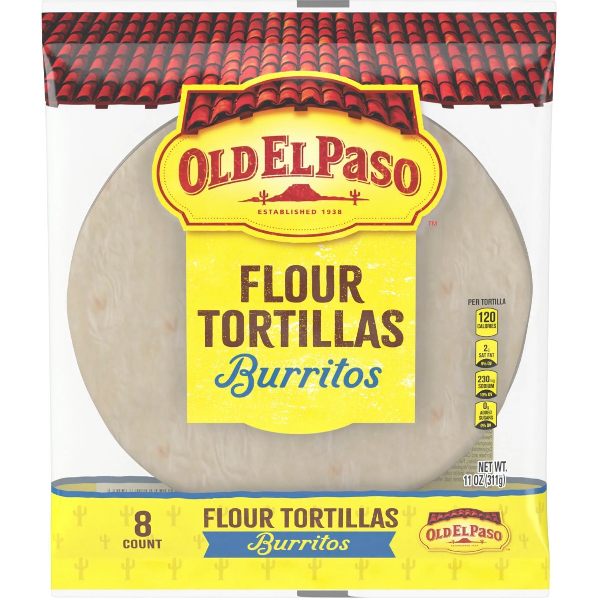 OLD EL PASO FLOUR TORTILLA 11 0Z
