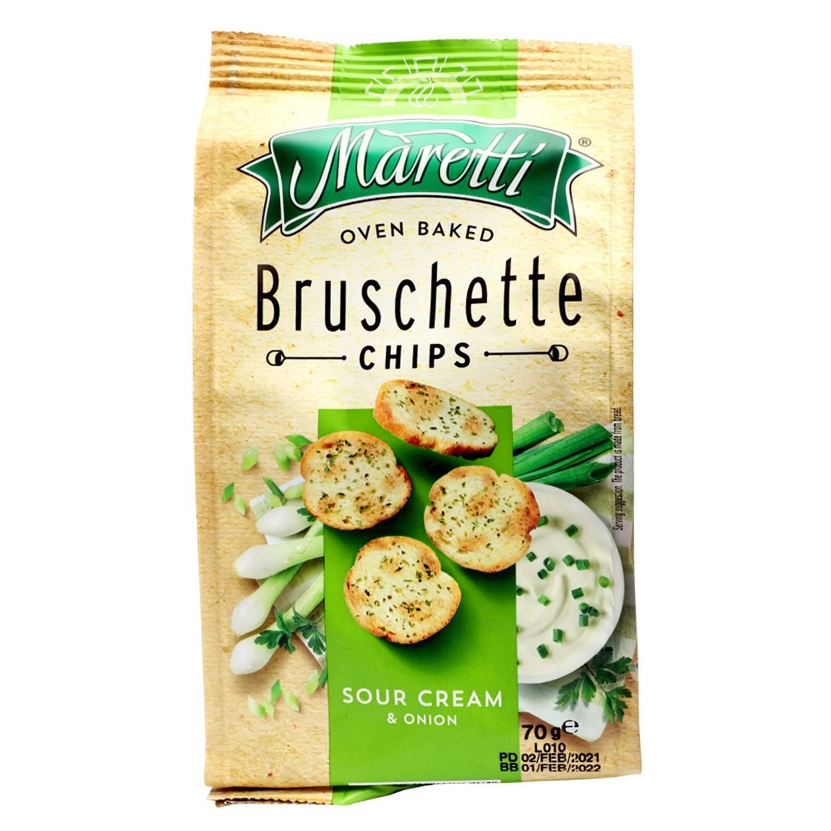 Bruschette Marettí Sour Cream 70G