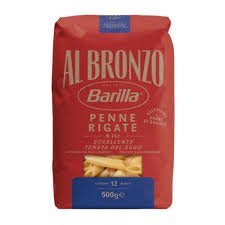 BARILLA AL BRONZO PENNE RIGATE/500 G.