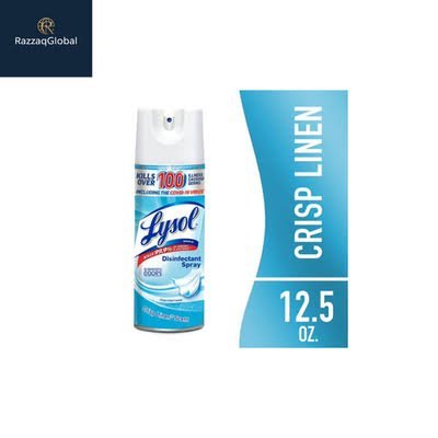 LYSOL SPRAY CRISP LINEN 12.5 ONZ