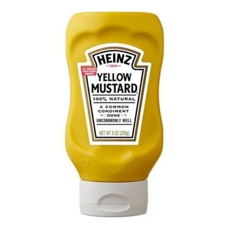 HEINZ MUSTARD -8 oz