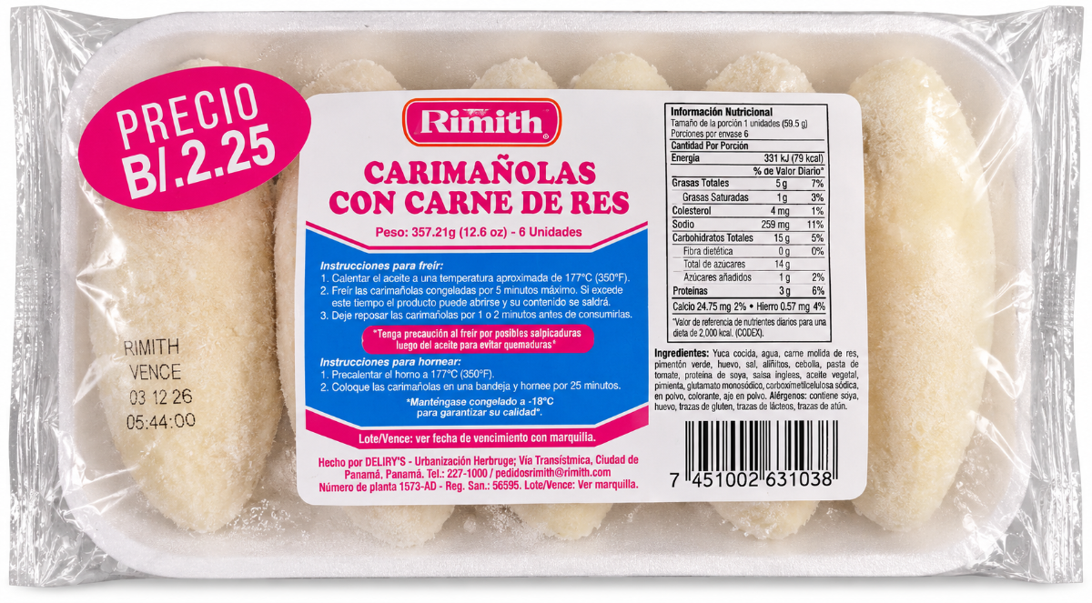 CARIMAÑOLAS DE CARNE