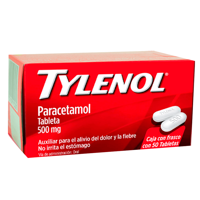 TYLENOL DE 500MG TABLETA