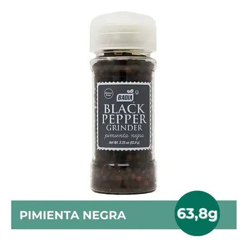 BADIA PIMIENTA NEGRA GRANULADA 2.25OZ