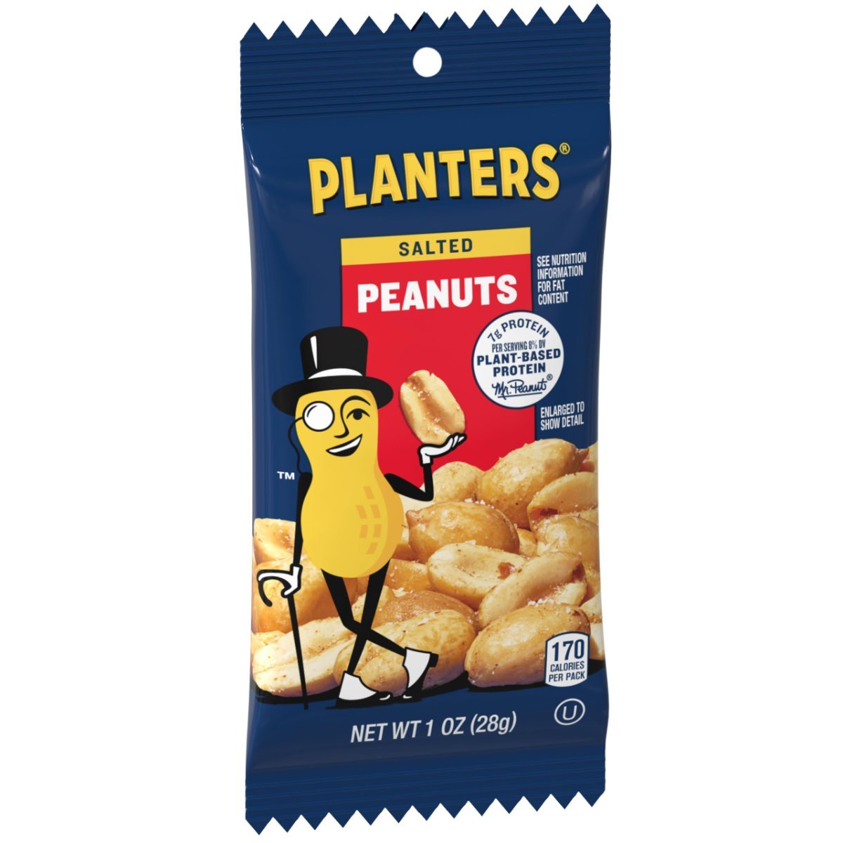 PLANTERS SALTED PEANUTS -1 oz