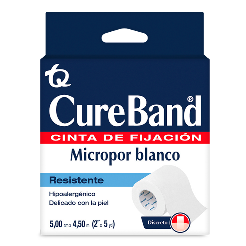 CURE BAND MICRO BLANCO#2