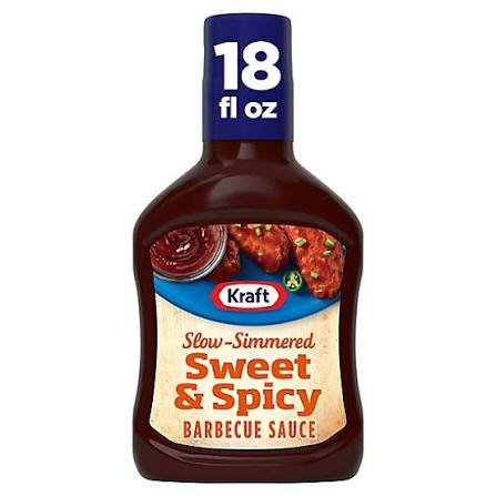 KRAFT BBQ SWEET Y SPICY 18OZ