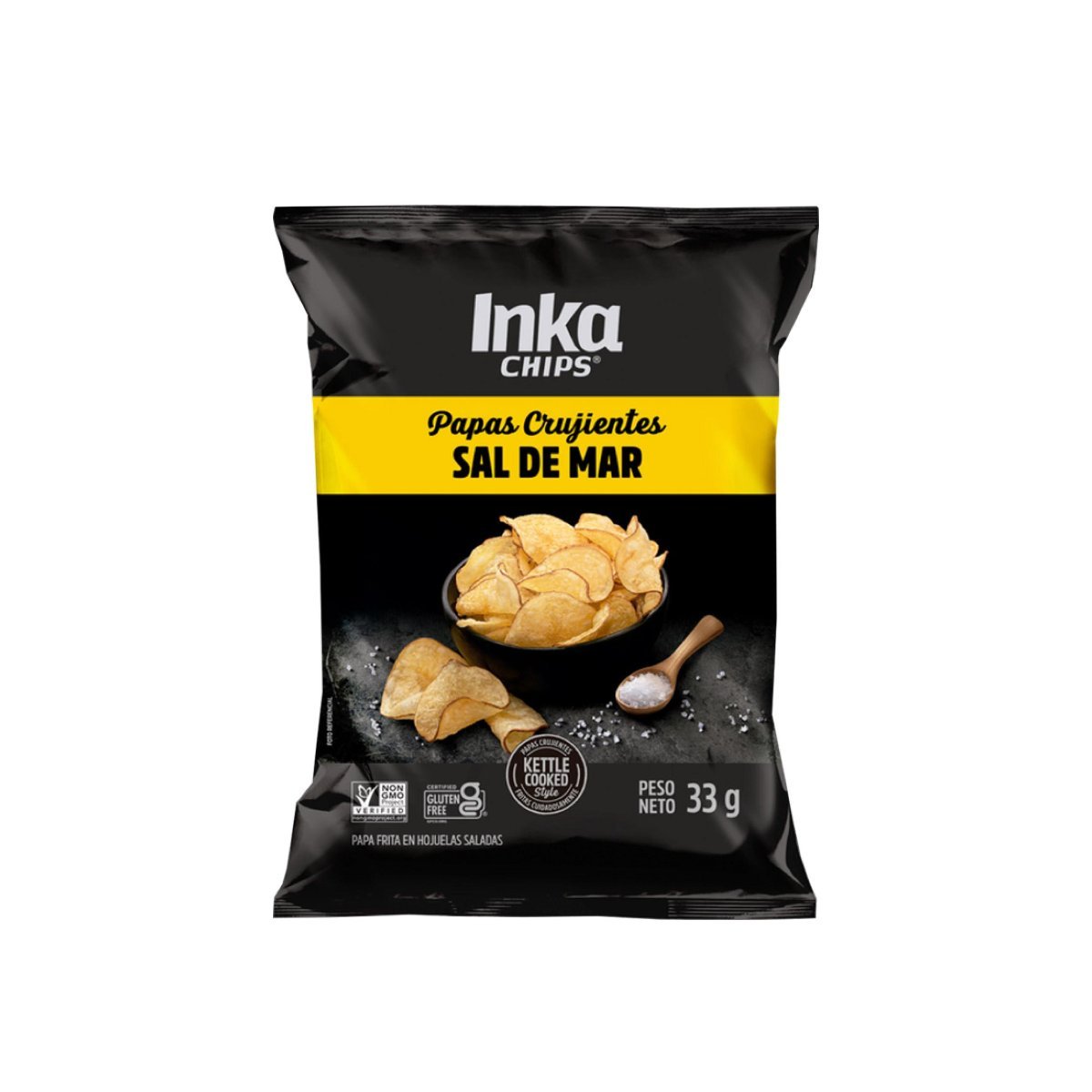 INKA CHIPS PAPA FRITAS SAL DE MAR 33G