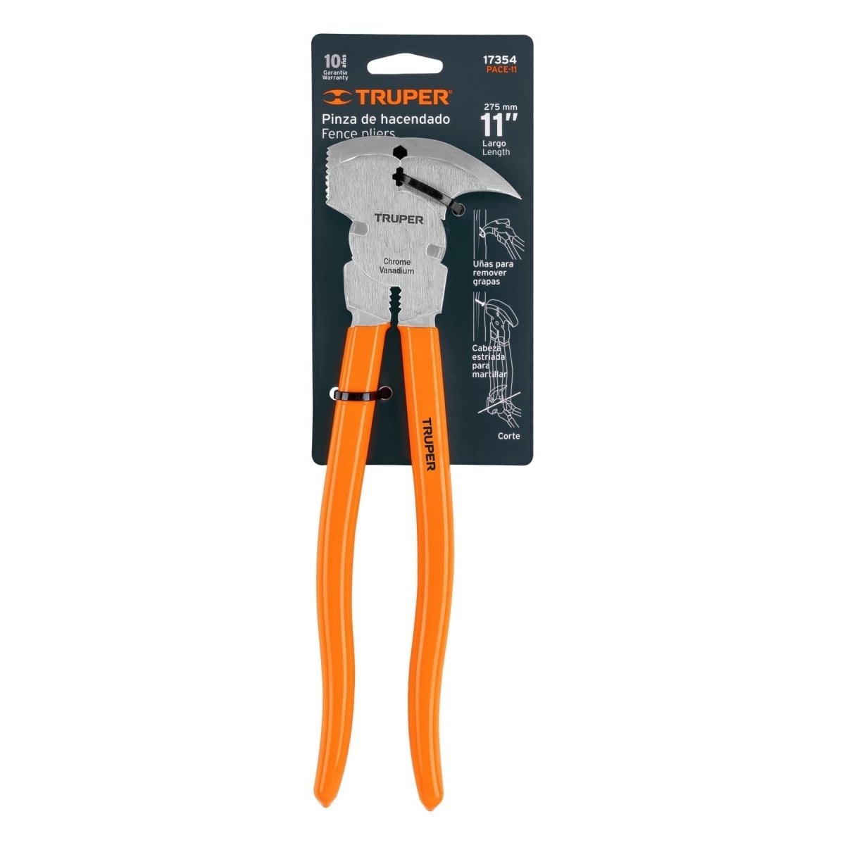 PINZA DE HACENDADO NARANJA TRUPER
