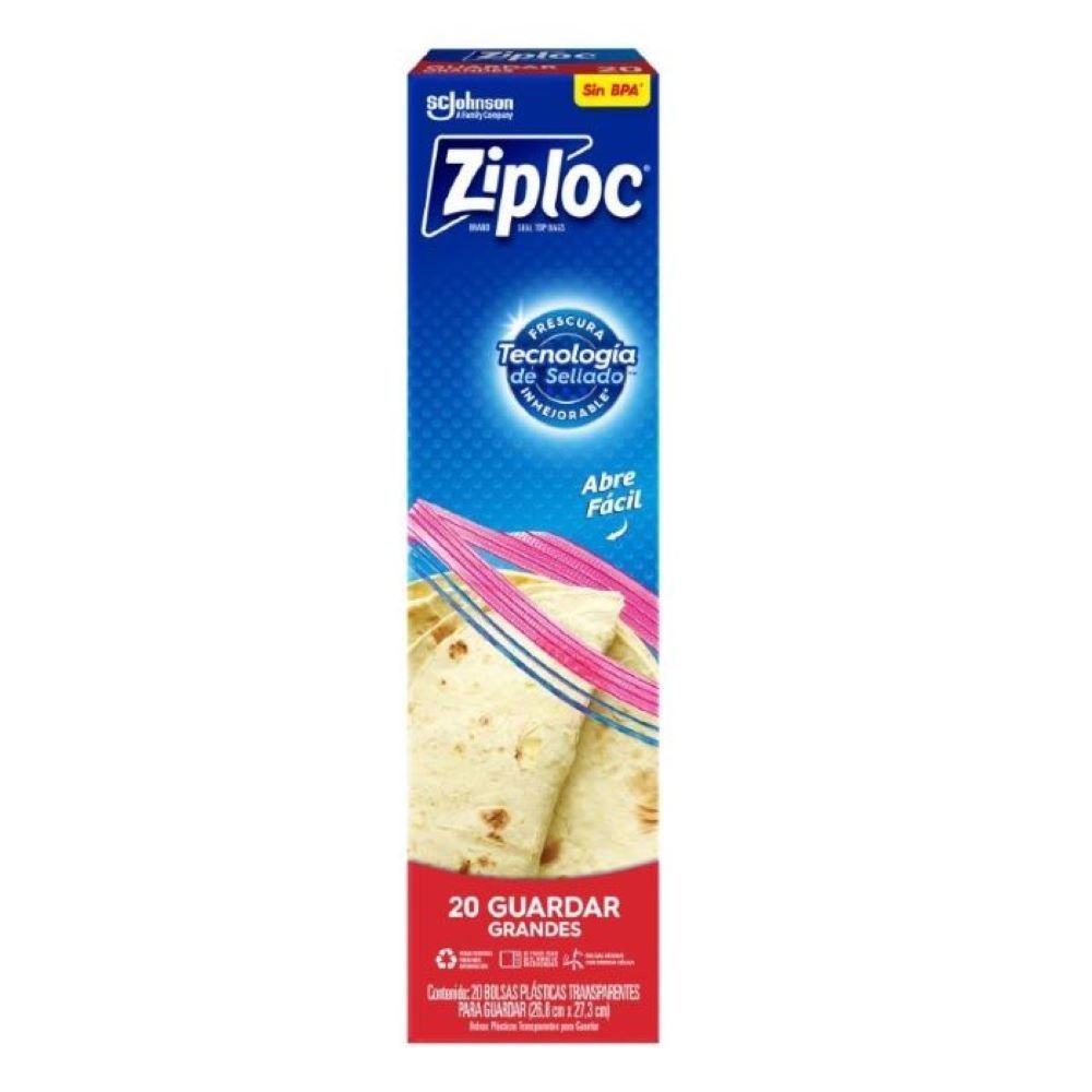 ZIPLOC GUARDAR GRANDE