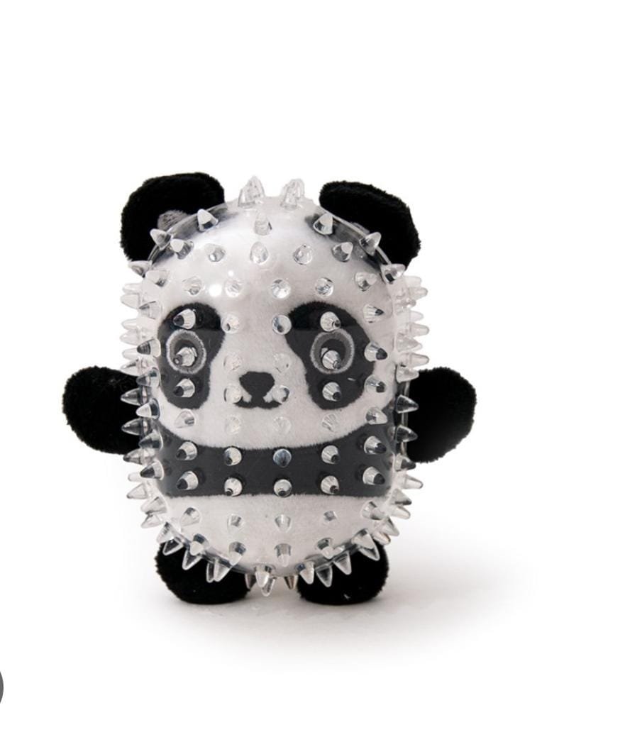 JUGUETE DENTAL - VACA Y OSO. 11X11X9CM. MATERIAL: POLYESTER