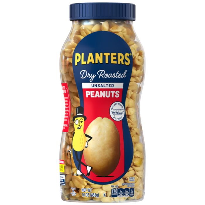 PLANTERS PEANUTS UNSALT