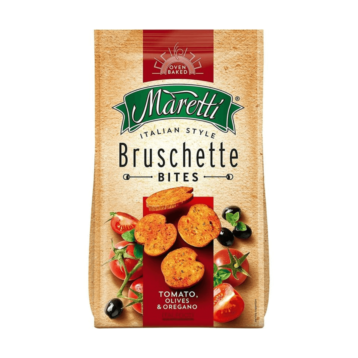MARETTI TOMATO OLIVE Y OREGA 40GRS