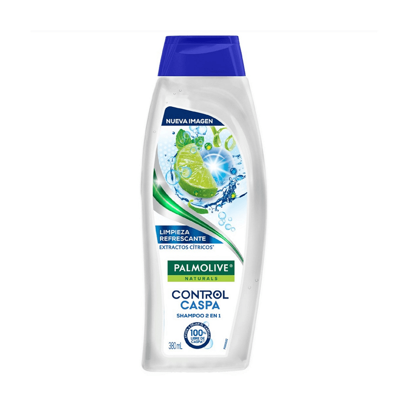 PALMOLIVE NATURALS SHAMPOO ANTICASPA 2EN1 380ML