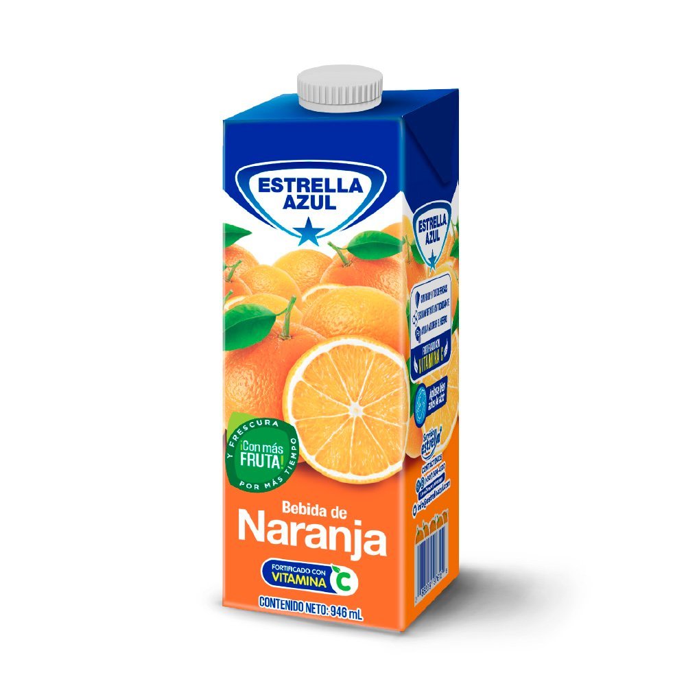 BEBIDA RESF NARANJA 946 ML