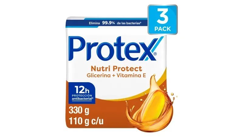 PROTEX VITAMINA E 3PACK 330G