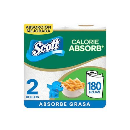 SCOTT PAPEL TOALLA CALORIE ABSORB X 2 -