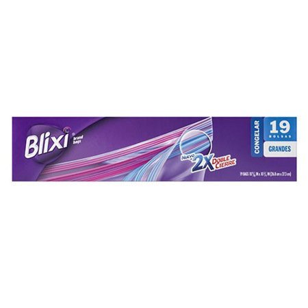 ZIPLOC BLIXI DOBLE CIERRE P/CONG. GRANDE 19