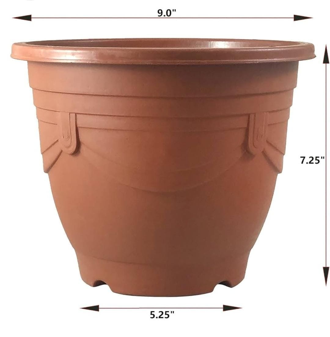 MACETA REDONDA D13 " H10